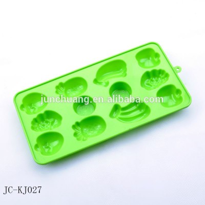 Eco-friendly silicone vegetable fruit shape cake molds