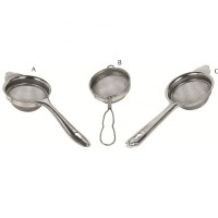 3 pcs stainless steel mesh strainer