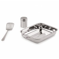 Stainless Steel Lasagne Set Of 3 PCs